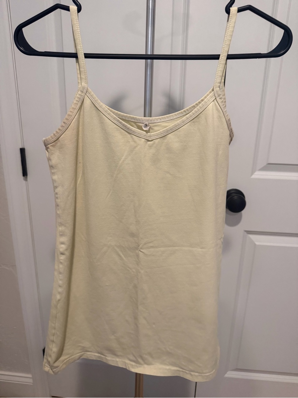 BKE Cream Spaghetti Strap Camisole